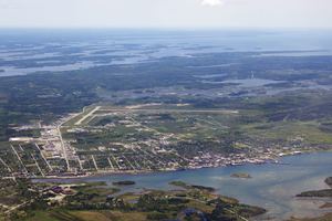 Yarmouth, town and airport