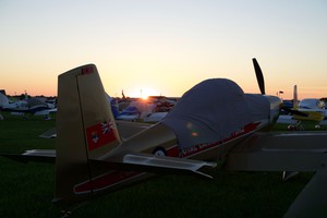 Sunrise in Homebuilt Camping